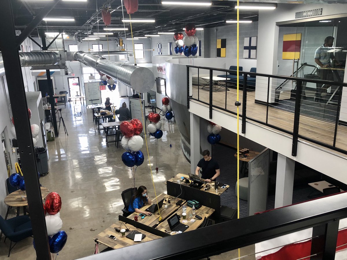 TommyLuginbill's tweet image. Open House slots are still open this week for the @NavalAgility Grand Opening at The Garden. I highly recommend folks check this place out. It won&apos;t disappoint. 

Thanks, Building Momentum, for giving me a lay of the land. 

#NavalX #TechBridges #DOD #Navy