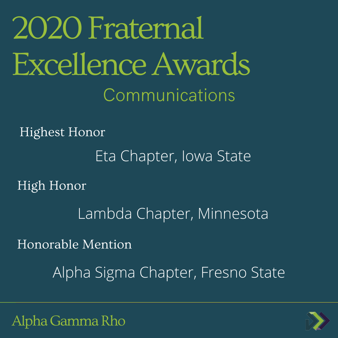 Alpha Gamma Rho tweet media