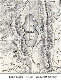 Lake Tahoe wasn’t always Lake Tahoe. In the 1850s it was named Lake Bigler after CA Gov John Bigler. Antonucci says his name was stripped from the lake because he entertained confederate sympathies.