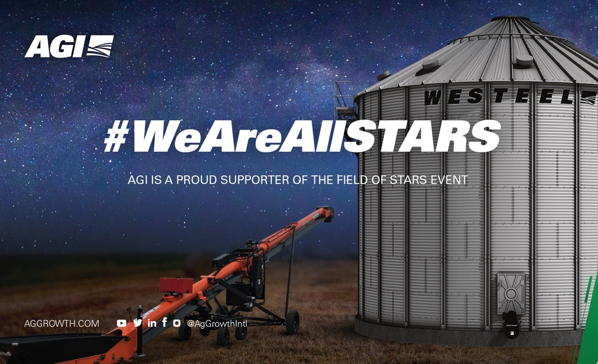 We are proud to sponsor tonight's Virtual Field of STARS Concert. Despite these uncertain times, we admire their unwavering commitment to caring for critically ill and injured patients across the prairies. <a href="/AginMotion/">Ag in Motion</a> #AIM20 #WeAreAllSTARS 

support.stars.ca/site/TR?fr_id=…