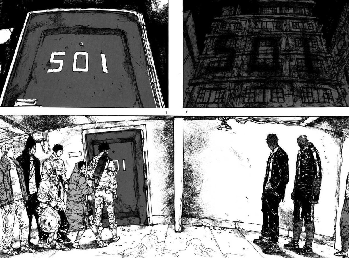 4. The Artwork, the artwork in Dorohedoro is so incredibly stunning. The grittiness and distortion it brings only adds to the tone of the series, and especially amazing in the horror aspect and with the more gory scenes and the way paneling is done is like no other series out
