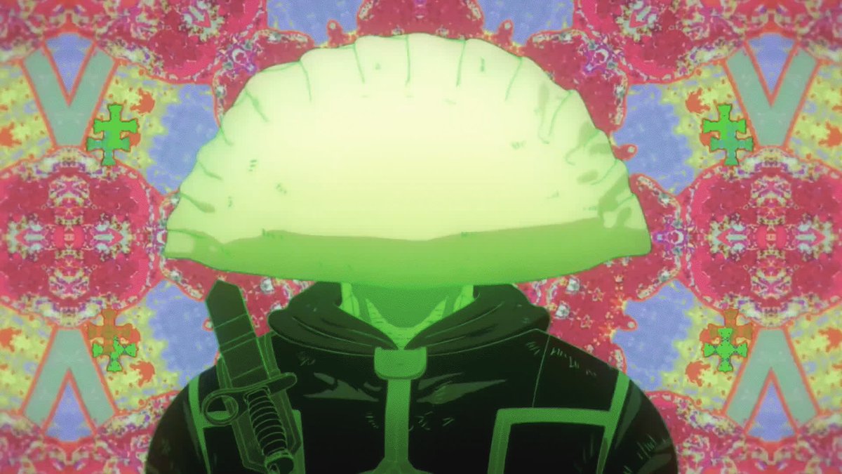 7. Gyoza, and The Gyoza Fairy, also behold! Gyoza is good as hell, and in Dorohedoro it plays a huge part in the story since Nikaido runs a gyoza restaurant and other weird reasons. So if you watch/read Dorohedoro it might make you check out and eat the iconic food for yourself