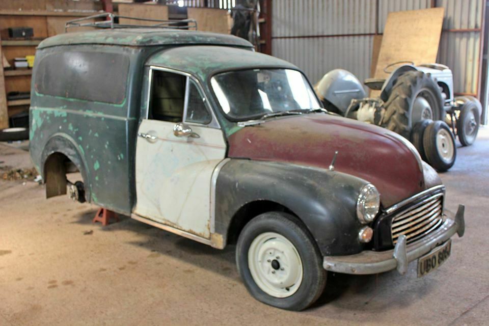 morris minor van restoration