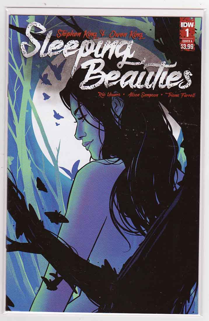 #SleepingBeauties #1 (2020) #AnnieWu Cover & #AlisonSampson Pencils, #RioYouers Story Based on the horror novel by #StephenKing and Owen King and adapted by Rio Youers (The Forgotten Girl) and Alison Sampson (Hit Girl, Winnebago Graveyard)!  amazon.com/dp/B08D6ZC3F4