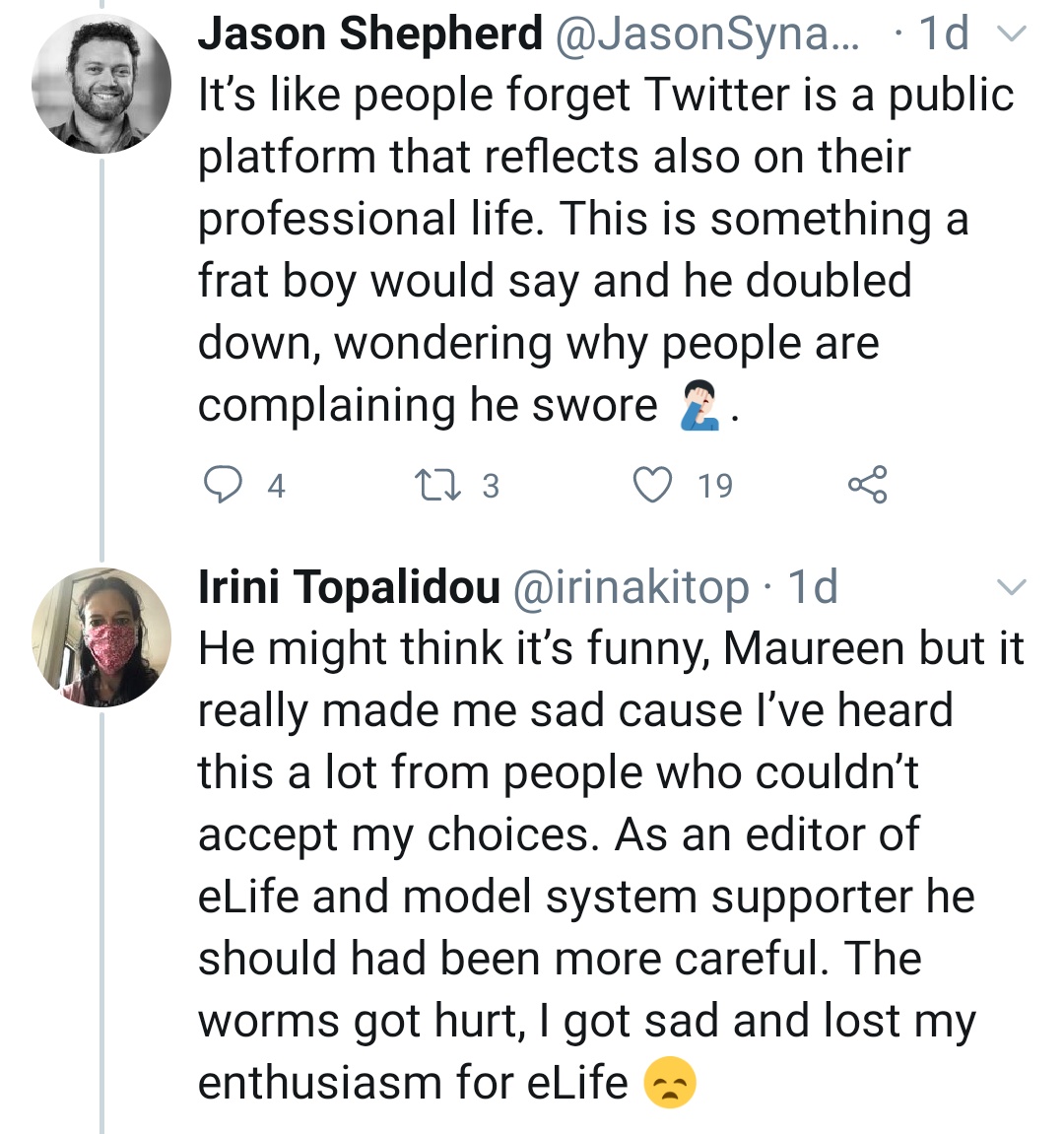 A lot of people are sharing this thread for a worm Discourse recap, but it doesn't include some of the earlier replies, which I think are important