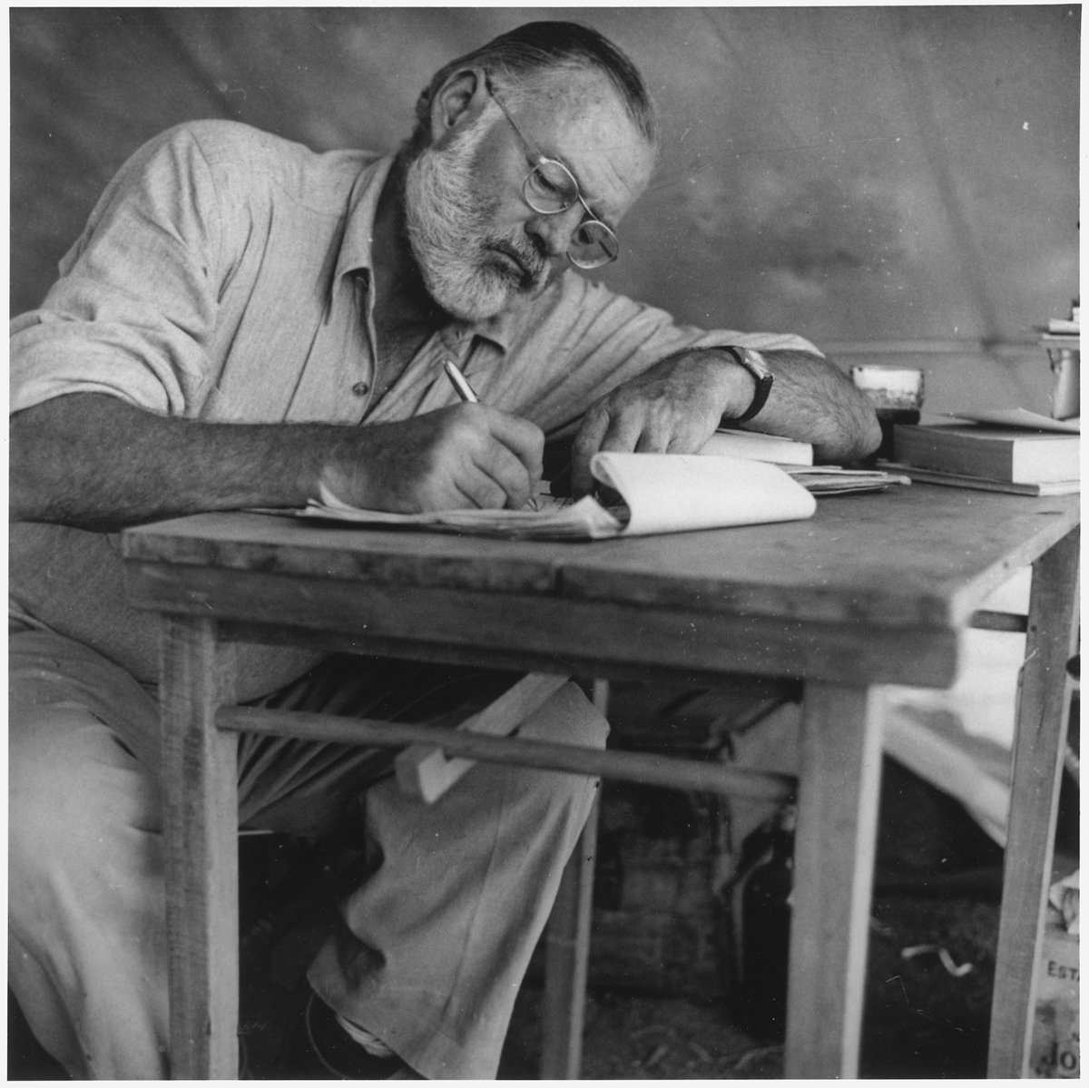 "There is no friend as loyal as a book." 

🎂 Happy Birthday, Ernest Hemingway 

#JCPLove 📚❤️
