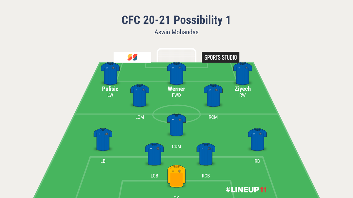 He can be used as a lone striker, much like a false 9, like how Sarri played Haza against Man City in our 2-0 win last season.This gives him more freedom to move and drift to his fav left side while Pulisic can cut in. He can also be very useful in counter attacks in this system