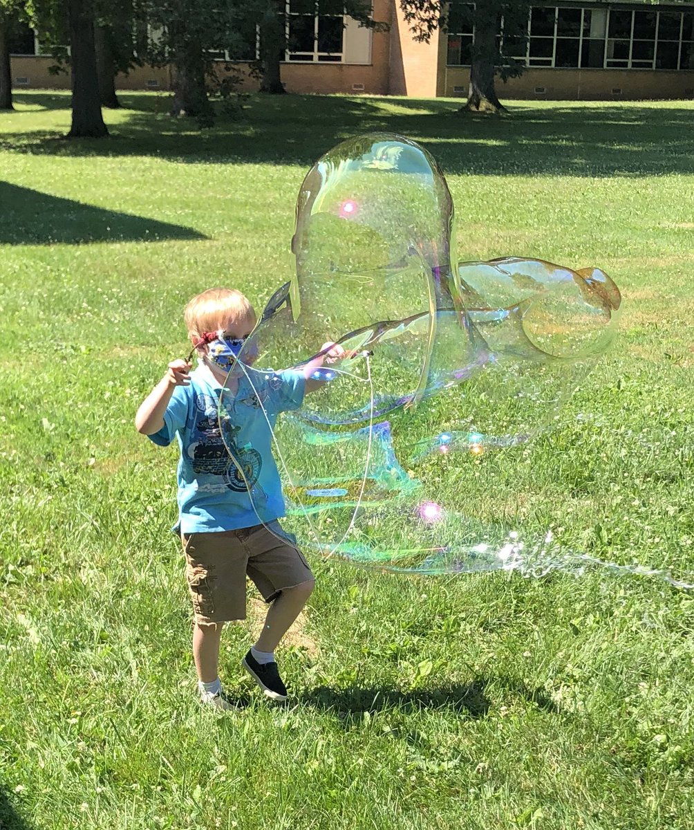 K5_STEAM_Stacy's tweet photo. Our last day of #RCSDEnrichment2020  @RCSDPIRATES Ss were inspired by @LonnieJohnson and the book #whoosh. Although they couldn’t design their own #supersoaker they had fun inventing their own bubble wands. @DerrickDiBrano @jasongribble https://t.co/QDOzP550Mt