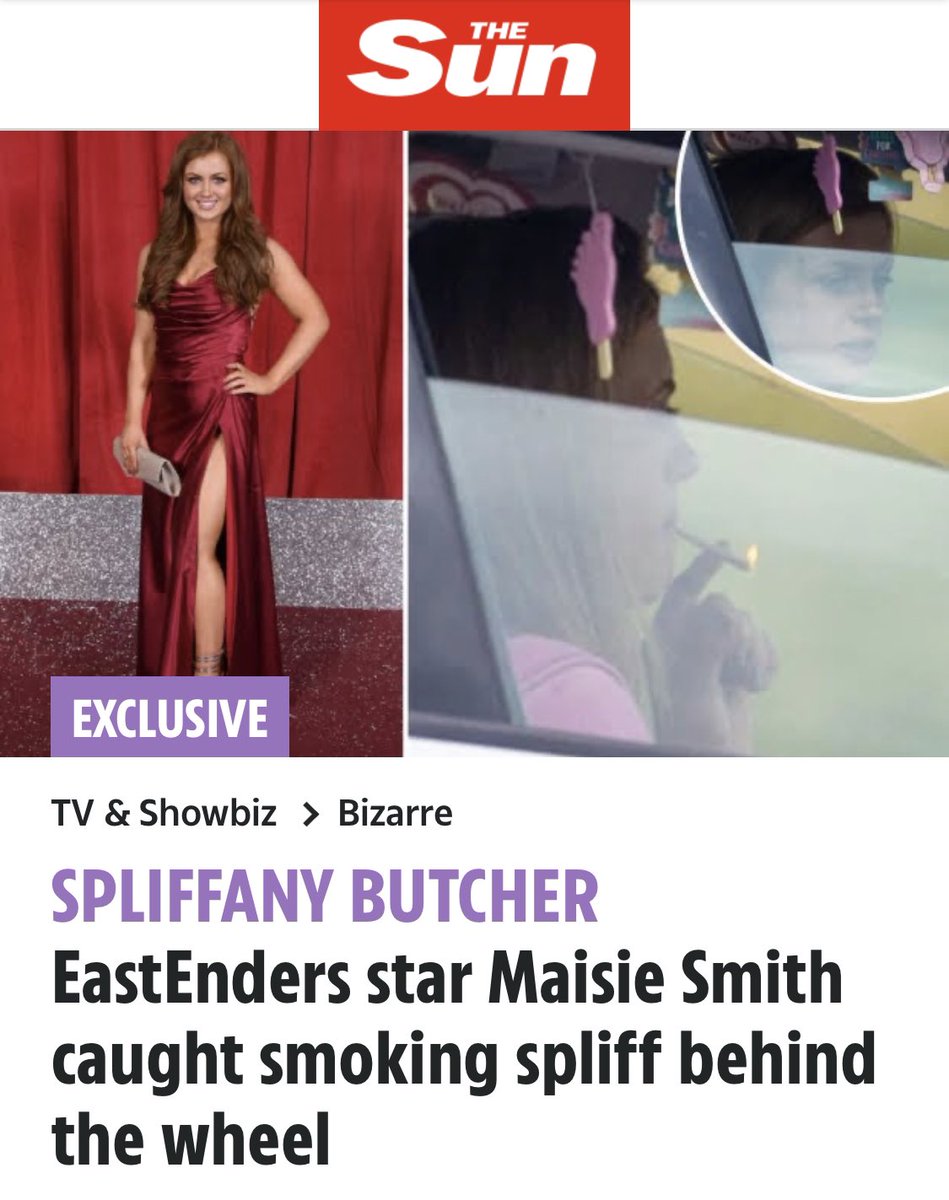 loveofhuns's tweet image. SPLIFFANY BUTCHER!???? Who ok’d this article?? 😭😭