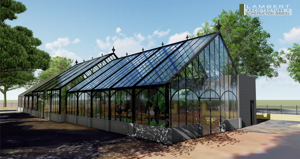 AIA_SC's tweet photo. DYH: @HistColumbia received approval for a greenhouse+gatehouse on their Hampton-Preston Mansion Property. @LambertArchCS is slated to design the structure which will be used to grow+propagate plants, host classes &amp; provide storage. (Article via @colatoday) #aiasc #scarchitecture https://t.co/Ojc7ATrbqL