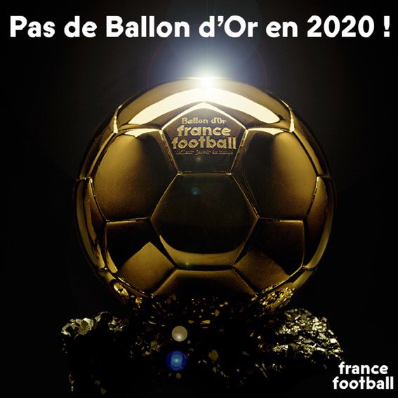 THREAD : Ballon d’Or 2020 annulé, la plus belle truanderie de l’année, explications.