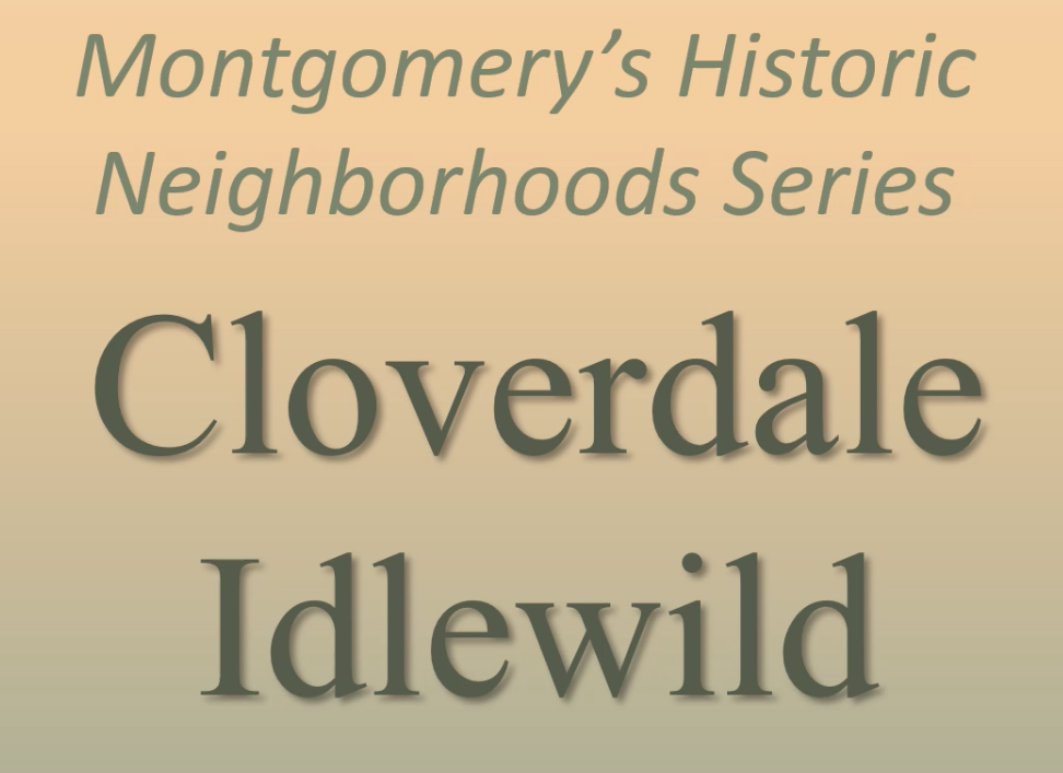 It's Tuesday! Join Landmarks Foundation of Montgomery on a tour of one of our area's historic neighborhoods - Cloverdale Idlewild! youtu.be/lC9NVoZCn44