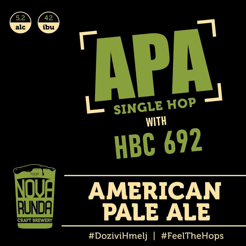 NovaRunda's tweet photo. Evo do kraja tjedna par novih #DoziviHmelj limova. Edukaciju hmeljeva nastavljamo s engleskim Jesterom i američkim eksperimentalnim hmeljom HBC 692 #singlehopseries https://t.co/qpdQeYBZSV