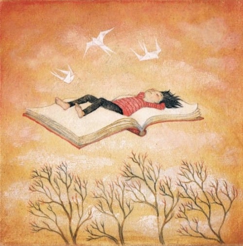 “We don't realise that, somewhere within us all, there does exist a supreme self who is eternally at peace.”
― Elizabeth Gilbert

art by Lucy Campbell