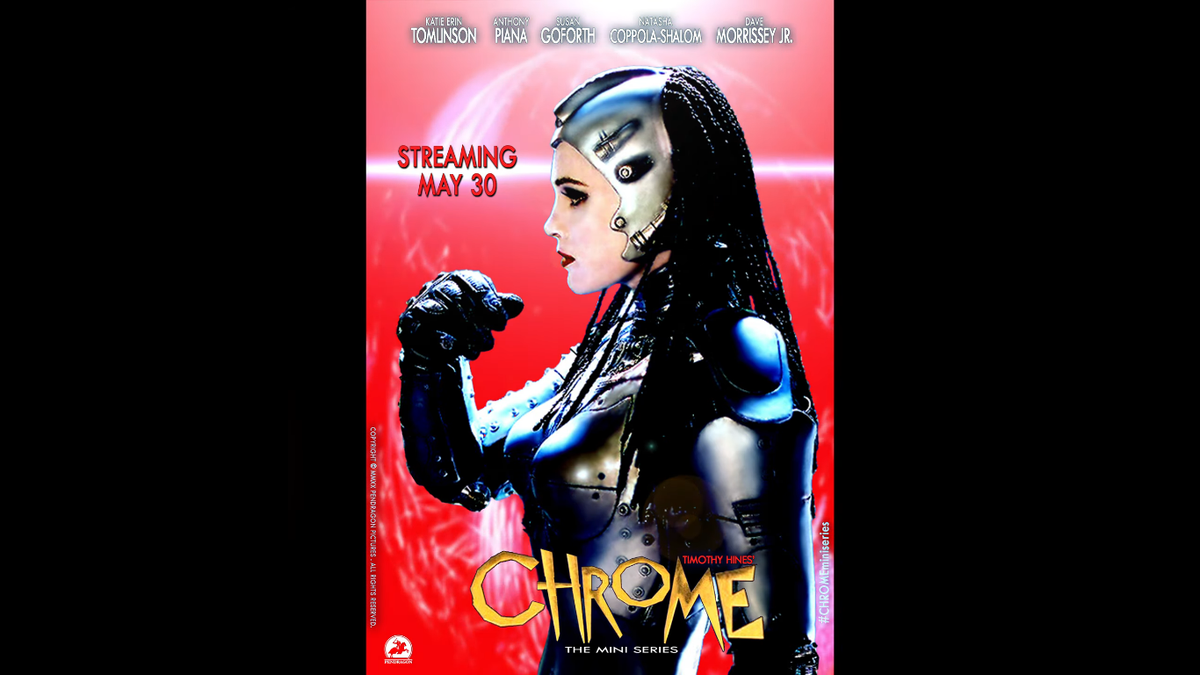 ChromeSeries's tweet photo. The Most Relatable Robot on Television #chrometheseries @ChromeSeries #AI #fun #escapism #NowStreaming https://t.co/jZN3ALkFSa https://t.co/3tymd8TI5k
