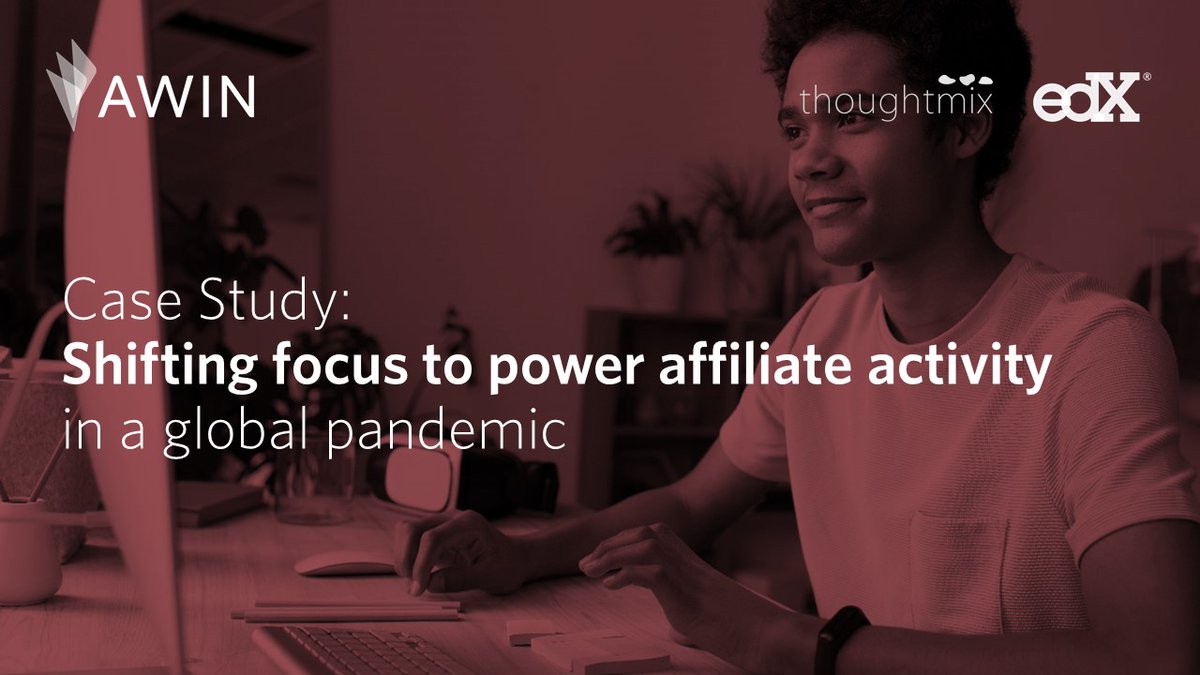 Awin_US's tweet photo. Our latest case study examines how @edXOnline and @ThoughtMixPM recognized a demand for online learning due to COVID-19, and as such, adjusted strategies to optimize #affiliate activity on Awin - leading to +185% gross program revenue YTD. Read it here: https://t.co/TVnjL1jkSO https://t.co/n02MWWVqPp