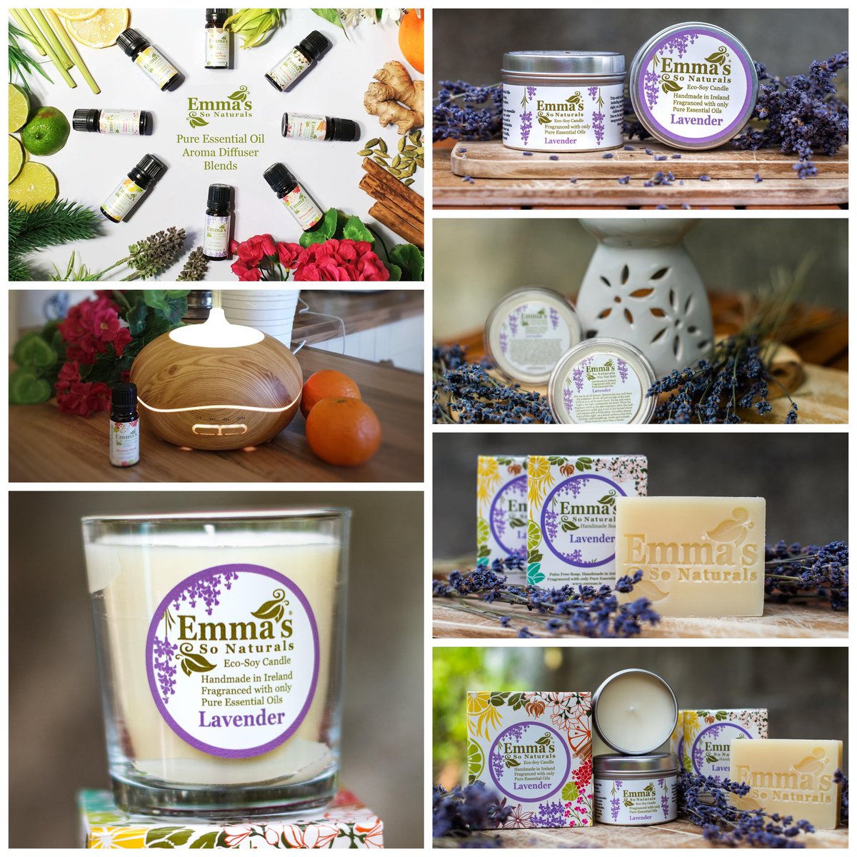 EmmasSoNaturals's tweet image. The fab @Tweetinggoddess never ceases to support Irish businesses! I&apos;m Emma, I make natural candles with only pure essential oils. I&apos;ve recently expanded the collection to include natural soap &amp;amp; aroma diffuser blends. Check them out at emmas.ie #letspulltogether
