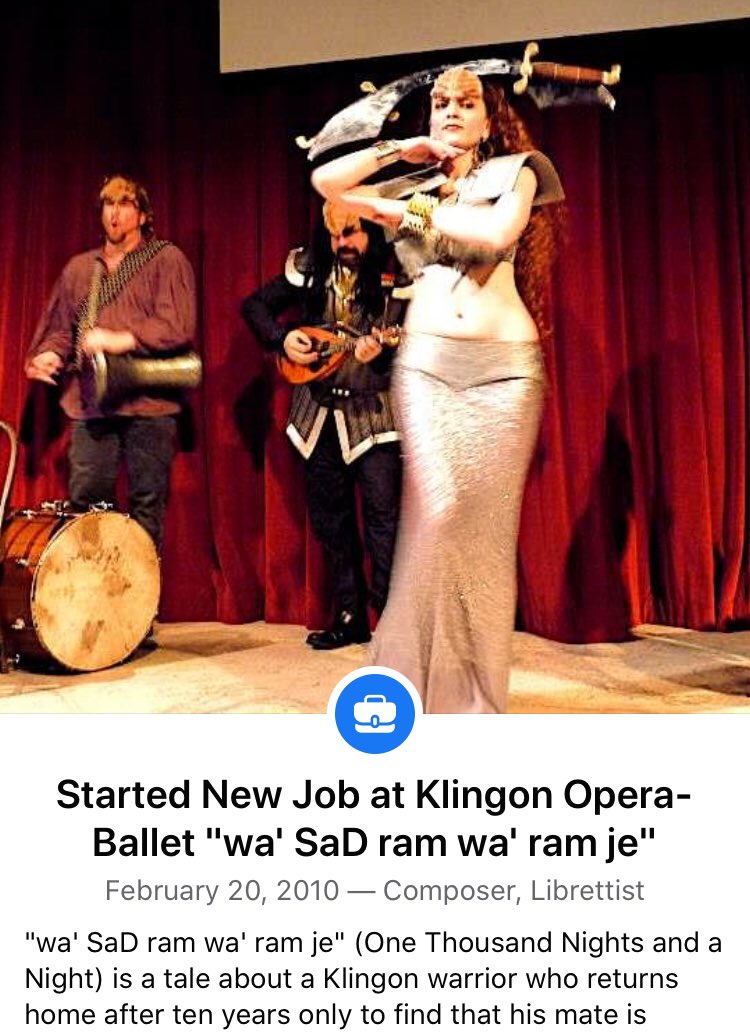 Silpayamanant's tweet photo. Just realized it’s been more than 10 years since I wrote my first Klingon music, and Opera to boot!
#KlingonOpera #tlhInganHol #tlhInganQoQ #Klingon #CosPlay #SciFi #StarTrek #Conlanguage #Xenomusic #tlhIngan #Composition #NewMusic https://t.co/rRACgHpUMd