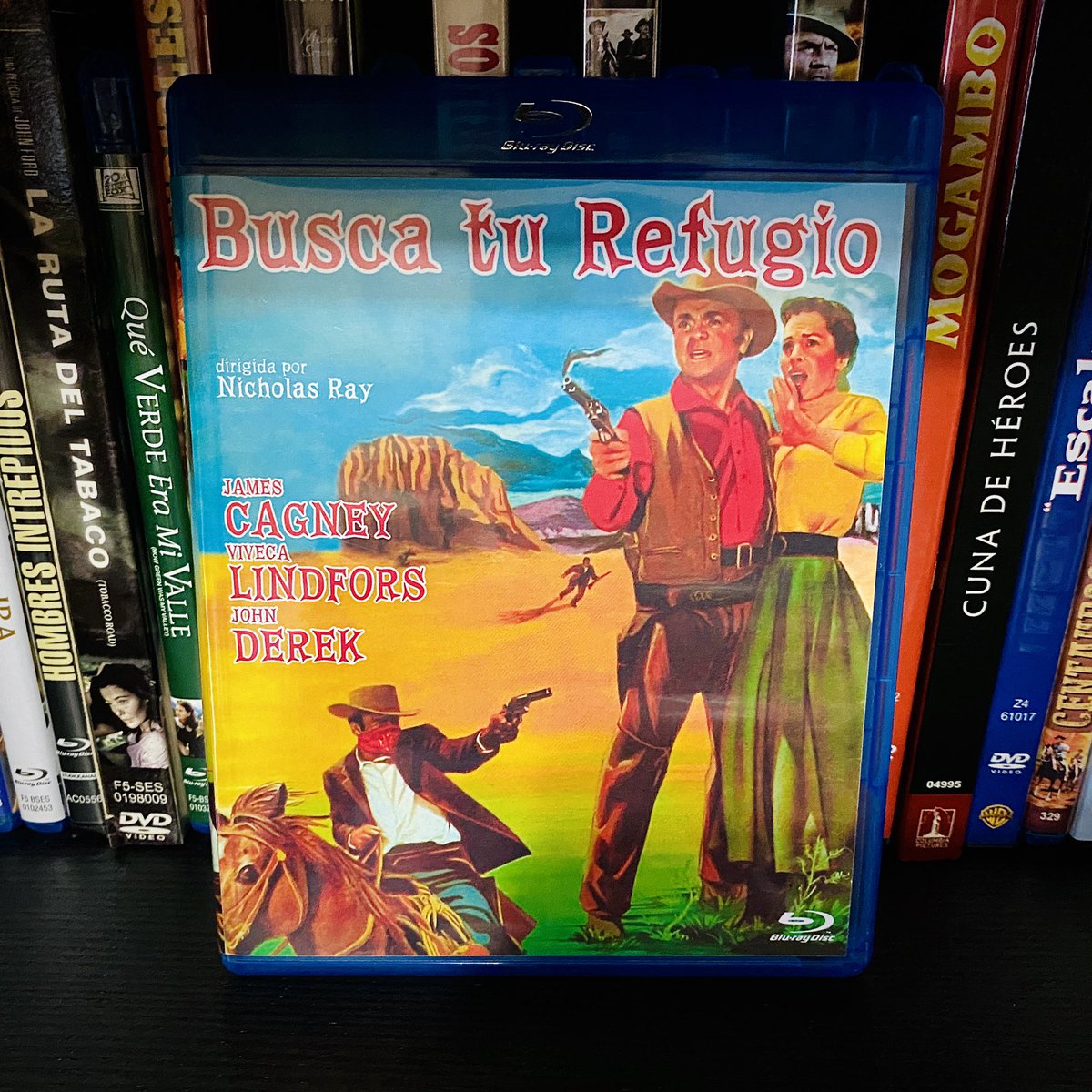 elrau007's tweet photo. 🤠No esperaba tanto de esta película. Comprada “a ciegas” pq la firma #NicholasRay y trabaja #JamesCagney.Temas como,traición, prejuecios,avaricia,redención,caridad, amor,perdón,hacen que este #western sea muy recomendable.

#BuscaTuRefugio,#NicholasRay 🎬 (1955).

#rgjbc #bluray https://t.co/oHhp1Mw3K4
