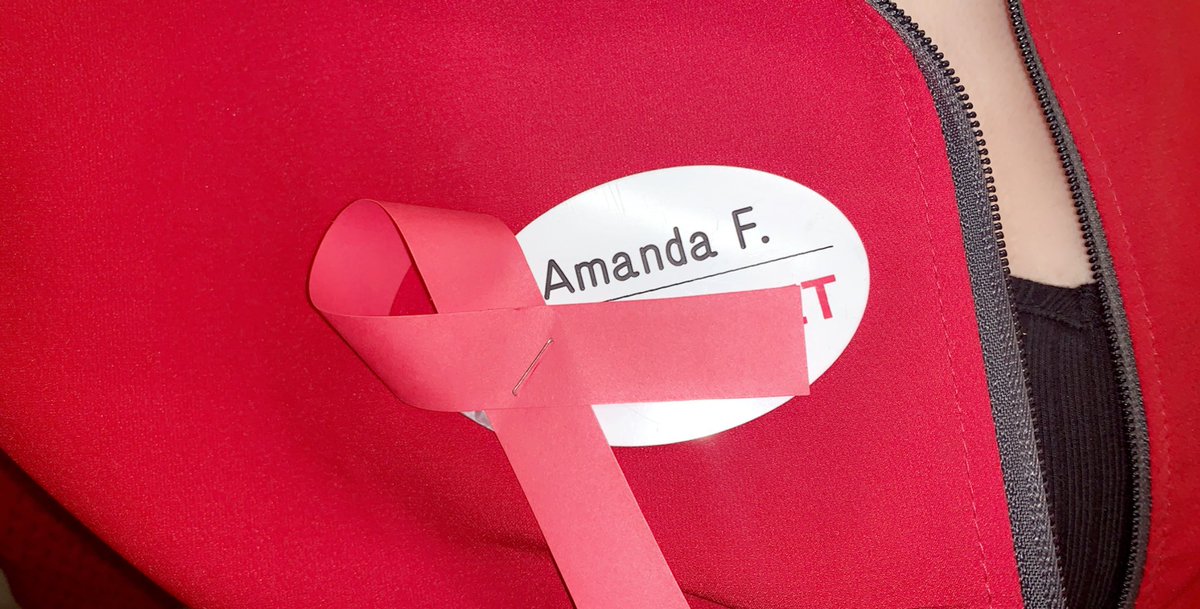 CeeT2451's tweet photo. 2451 wore red ribbons this past sunday in support of the #VirtualAIDSWalk @Gvolpe18 @MelodyPellot #AIDSAwareness ❤️🎗 https://t.co/RYHDId1jVU