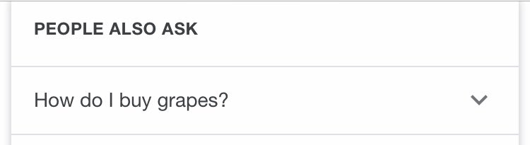 I need to start asking google higher caliber questions