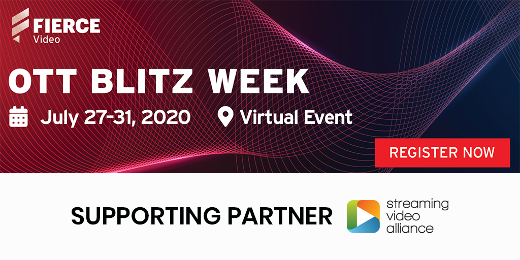 TheSVTA's tweet photo. There's still time to register for next week's virtual OTT Blitz Week, coming to you from @Fierce__Video. Register for free today to hear discussions on critical issues in #streamingTV! https://t.co/zOjYmXStvA 

#OTTBlitzWeek #streaming #OTT https://t.co/SbH7Slv5Ak