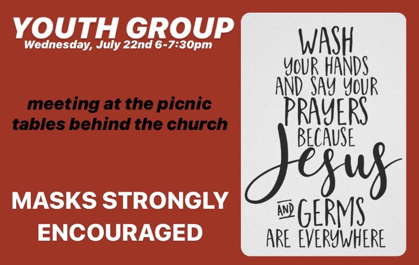 Just because we’ll be practicing social distancing doesn’t mean Jesus will! We are so excited to see your faces tomorrow evening. ❤️