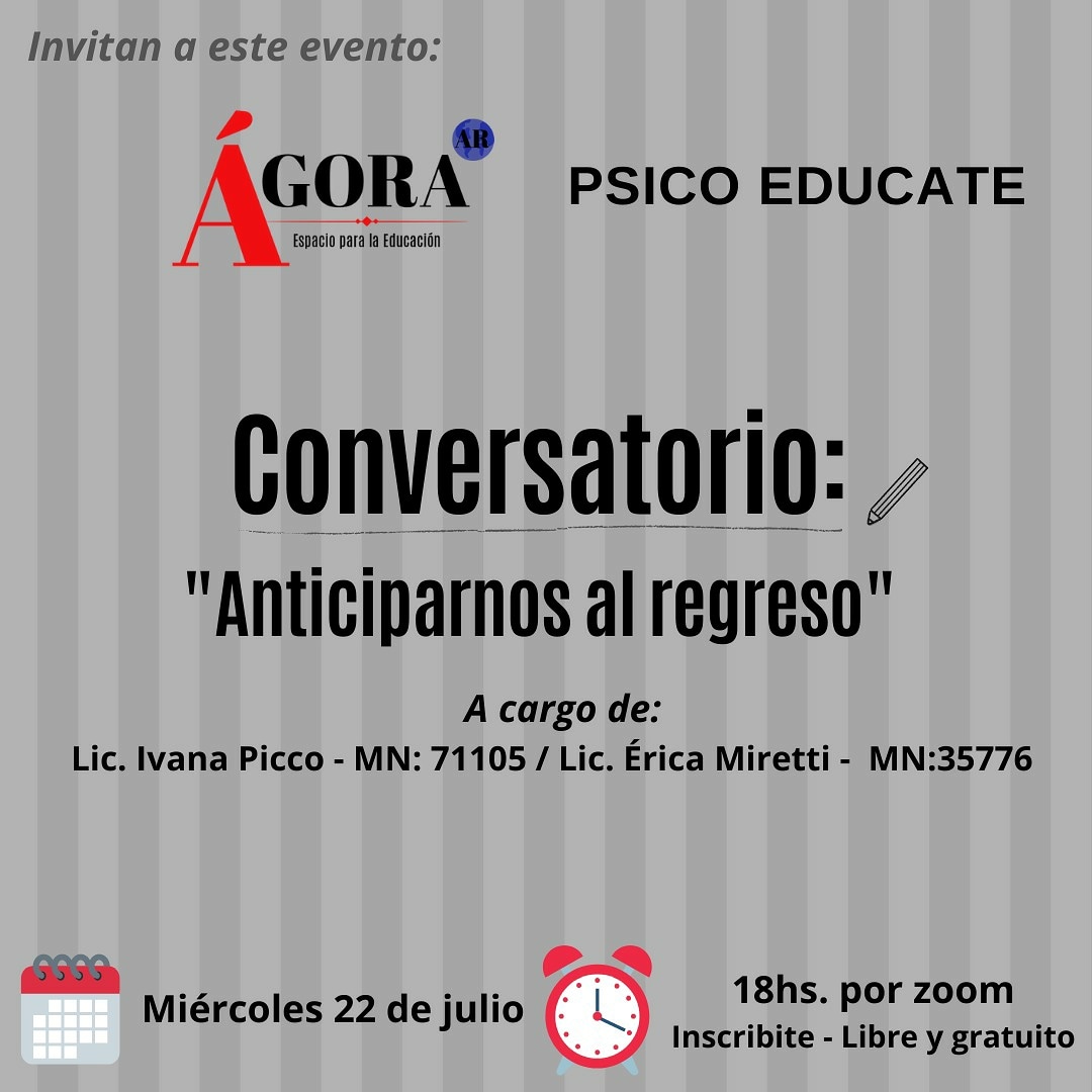 AgoraAr's tweet photo. ¡Mañana te esperamos! 
En el tuit anterior, te dejamos el link de inscripción. 
Nos vemos ☺️
#Educacion #EducacionPublica #education #RegresoAClases https://t.co/4l1UWFxBPg
