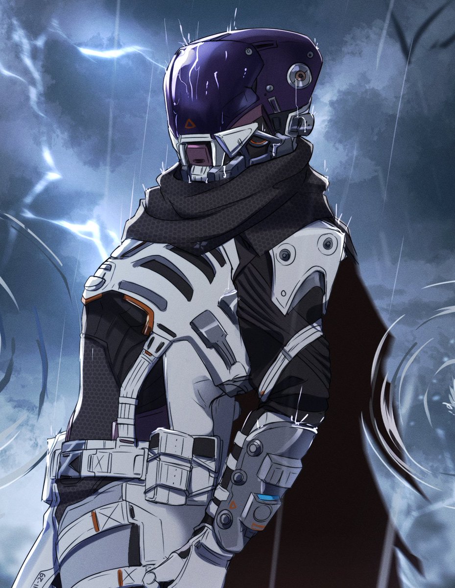 Commission for <a href="/SL_Archivist/">Archivist</a> of Voidwalker Wraith!
#ApexLegendsFanart #APEX