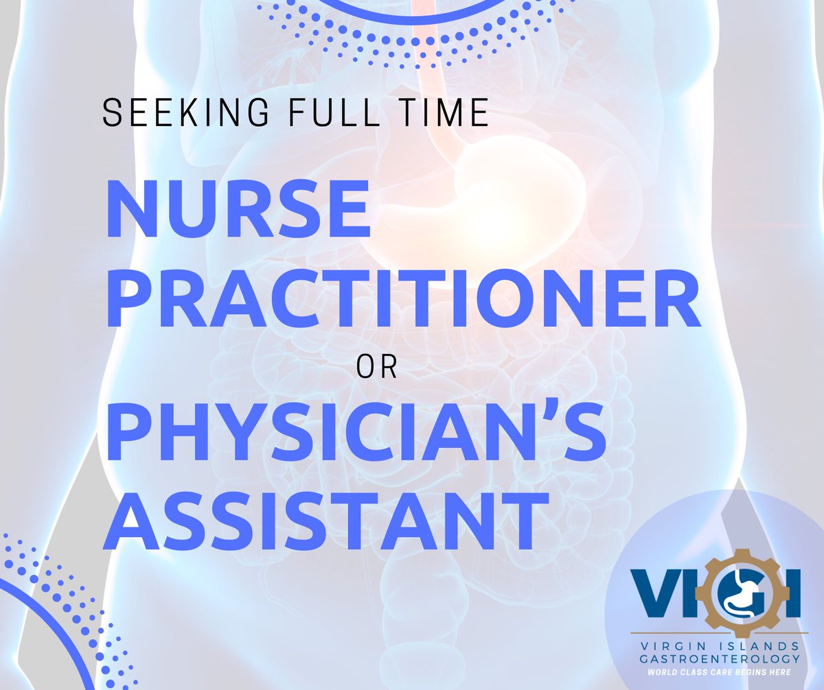 LCharles_USVI's tweet photo. Excited that our St Thomas Virgin Islands Gastroenterology office is growing! I’m looking for an NP or PA that’s interested in living and working in paradise! #nursepractitioner #physiciansassistant #virginislands #Gastroenterology https://t.co/ndDKt4uoKj