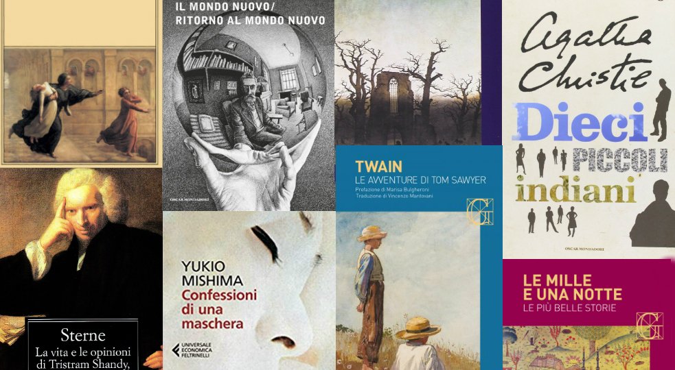 100 #libri imprescindibili: dai classici alle storie d’amore, dai thriller ai gialli, fino alle raccolte di poesie. Voi li avete già letti tutti? Secondo voi quale titolo manca?bit.ly/3jq1IZp