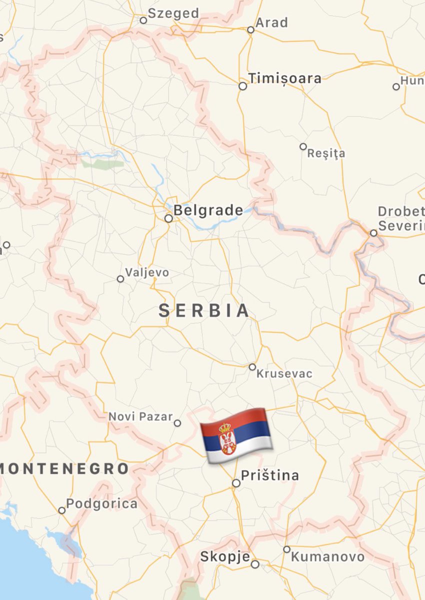 malagurski's tweet photo. Potpišite da Kosovo ostane deo Srbije na Apple Maps: https://t.co/lIwbrdRocO https://t.co/TZWGs7D5vv