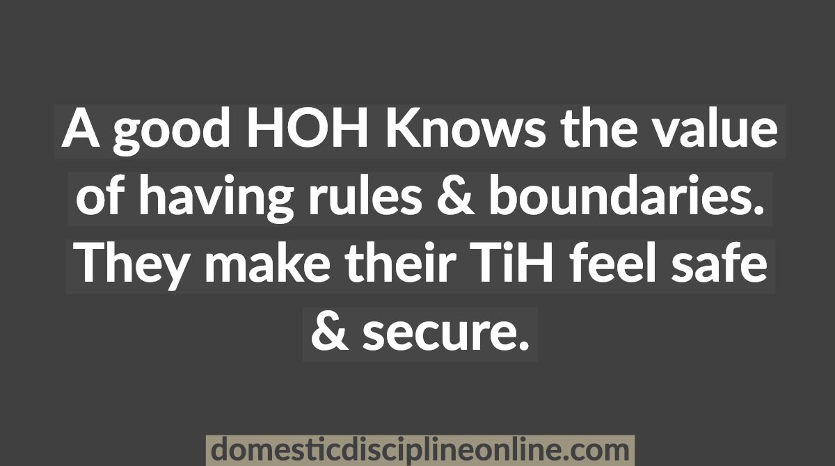 SirDomesticD's tweet photo. A good HOH Knows the value of having rules & boundaries.
They make their TiH feel safe & secure
#domesticdiscipline
#dd
#domesticdisciplinelifestyle
#traditionalmarriage
#maleleadmarriage
#headofthehouse
#traditionalwife
#traditionalmarriageroles
#CDD
#ddbasics
#submissive https://t.co/Nv5aCMAMyX