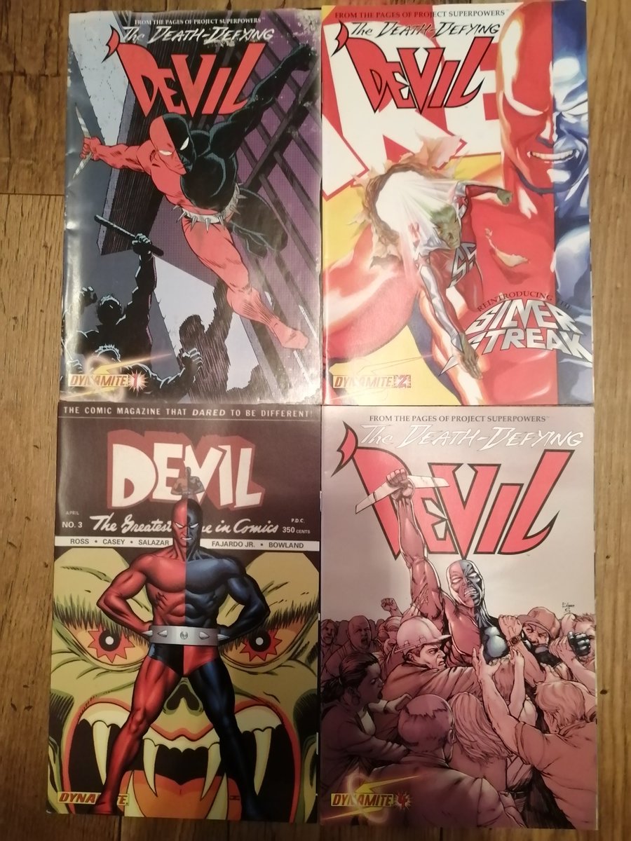 COMMI3MARK's tweet photo. Ahead of the #NOTDaredevil launch I'll be reviewing everytime someone has tried to reboot the Lev Gleason Daredevil.

First up in the #RussianTrollFactory will be none other than... Dynamite Comics attempt.

Has anyone else read this? 

#ComicsGate #GoldenAgeComicsGate #CGUK https://t.co/Dadg0lvRCZ