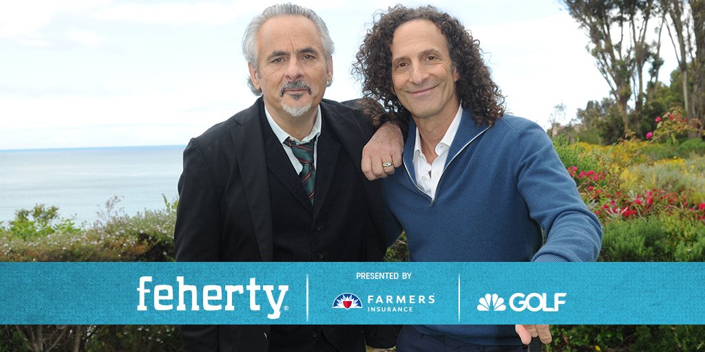 GolfChannel's tweet image. What happens when saxy meets #Feherty? 🎷

An all-new episode presented by @WeAreFarmers featuring the one and only @kennyg next Monday!
