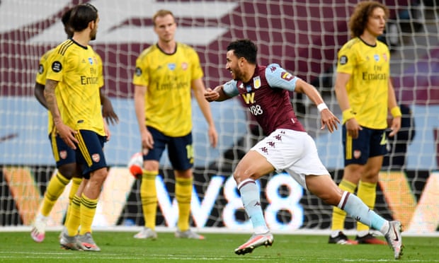 DStvUganda's tweet photo. Aston Villa out of relegation zone, so far!
HT* #AstonVilla 1:0 #Arsenal.
#DStvLiveSportsIsBack #ASTARS https://t.co/bKrqfJNc9j