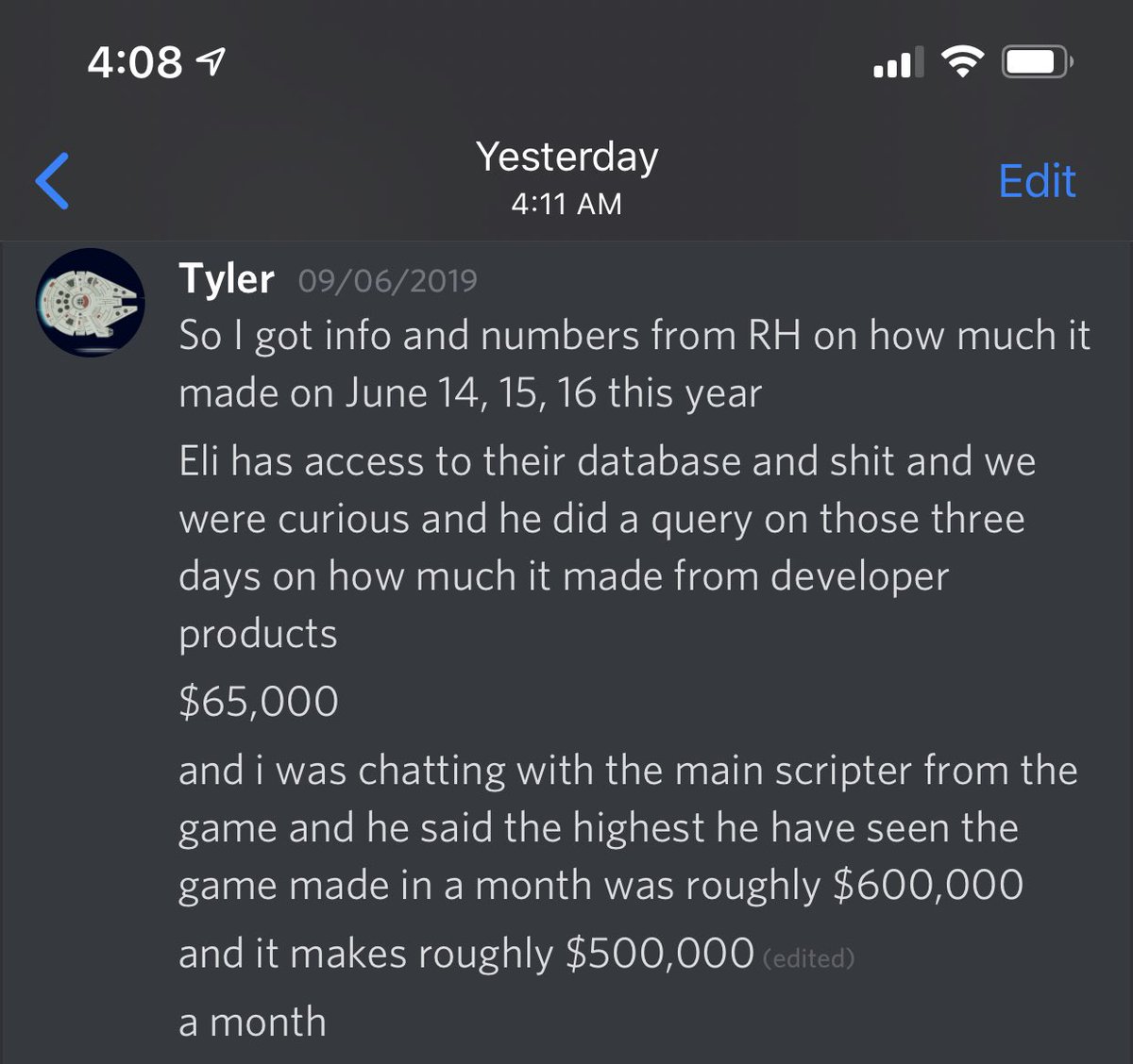 Taymastar's tweet photo. @DDOG_007 Tyler is making a fool of you. https://t.co/A3V8FNe4mQ