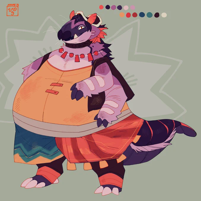 New look for kira :3 their pincers can stun a large enemy and kill a small one, but they are usually super laid back and chill :3 