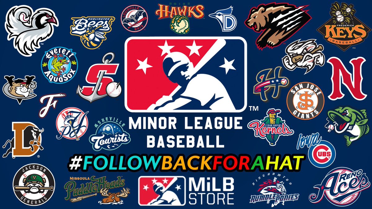 GoStripers's tweet photo. You could win a mystery hat from one of these 24 teams! How to enter: 

1. Follow us
2. RT this tweet using #FollowBackForAHat

 Winner will be selected on Friday https://t.co/9CoWuCOFTj