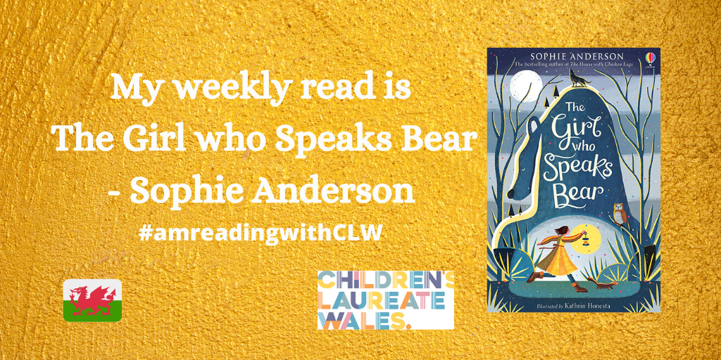 Eloisejwilliams's tweet photo. Every week I'm going to read a children's/MGlit/YA book with a Welsh connection - from Wales/set in Wales/or the author is Welsh.
This week's book is MG - The Girl Who Speaks Bear by
@sophieinspace
Have YOU read this one yet?
๐๐ด๓ ง๓ ข๓ ท๓ ฌ๓ ณ๓ ฟโค๏ธ๐๐ด๓ ง๓ ข๓ ท๓ ฌ๓ ณ๓ ฟ
#childrensbooks #Wales #amreadingwithCLW https://t.co/iNHqM6O4gG