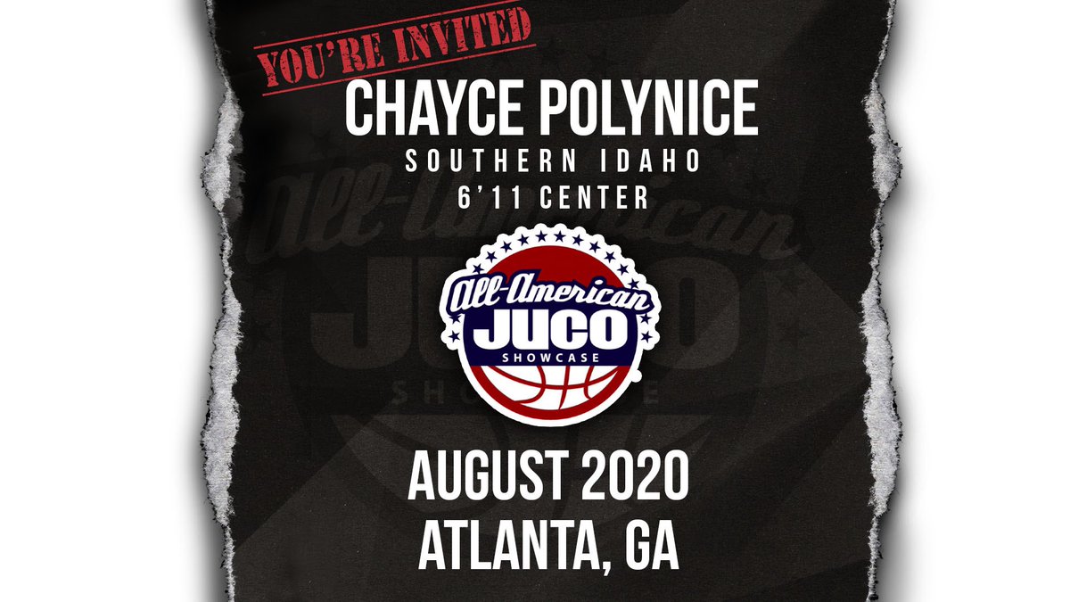 CSI_MBB's tweet photo. Congratulations to Chayce Polynice (@ChaycePolynice) on his invite to the All-American @JUCOShowcase in ATL this Aug! @JucoRecruiting 

Chayce returns to CSI and looks to make huge strides as a Soph! 

✅ HIGH Ceiling, Versatile Big
✅ Perimeter Skill Set
✅ Relentless Worker https://t.co/yDcm3MRVAb