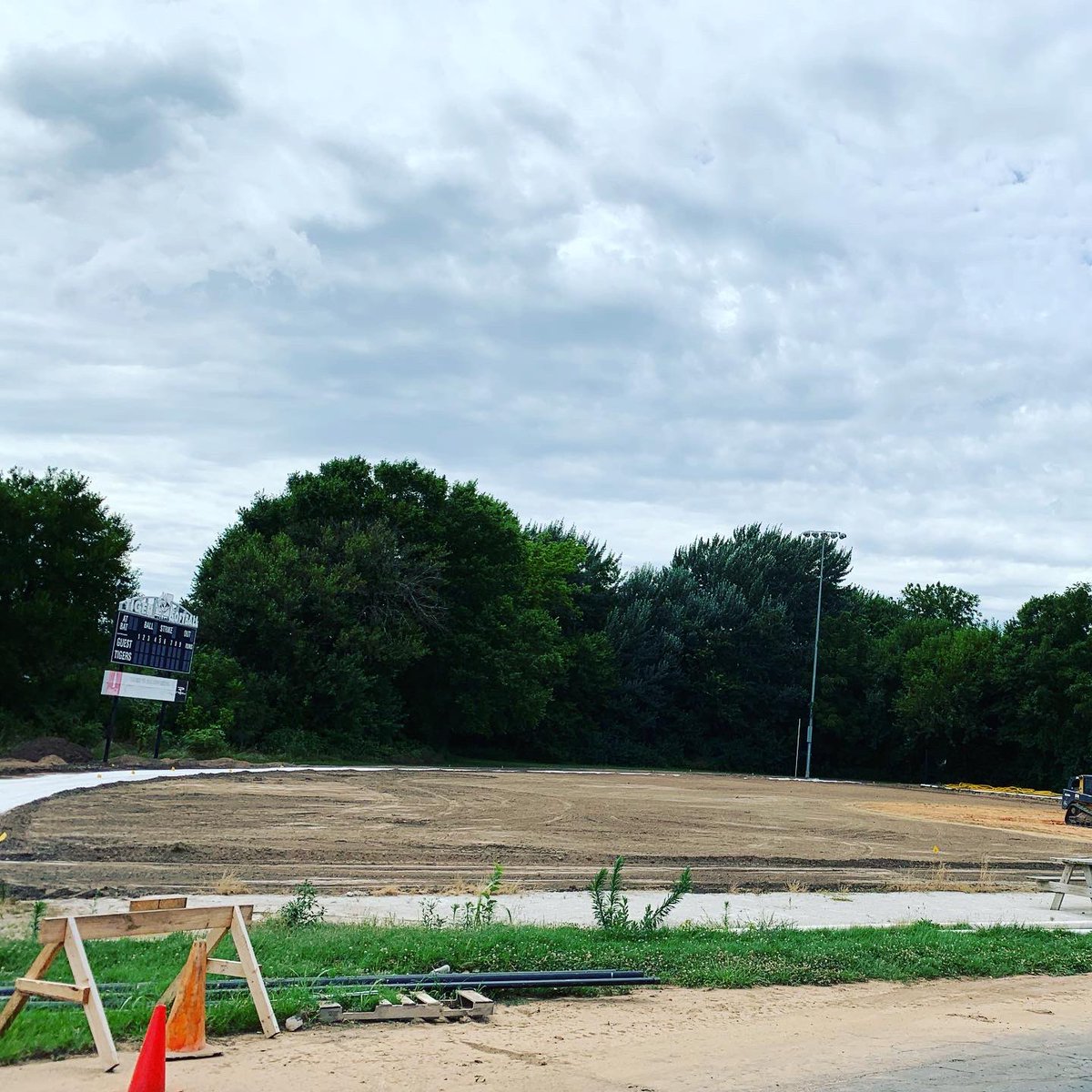 Our Lady Tiger Softball 🥎 field is getting an extreme makeover this summer! Field, fencing, dugouts, backstop, lighting and more! #itsgoodtobeatiger
