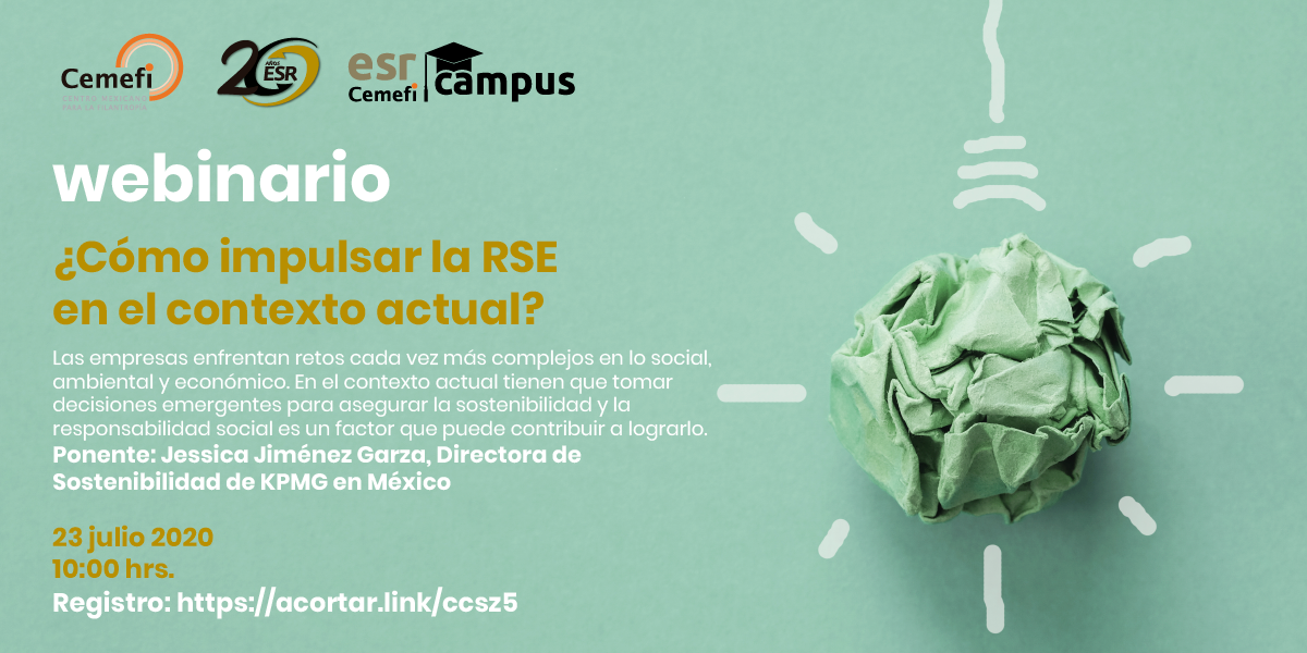 Cemefi_RSE's tweet photo. No te lo pierdas! @CemefInforma 

Asiste al webinario sobre "¿Cómo impulsar la RSE en el contexto actual?"

Ponente: Jessica Jiménez Garza
23 de julio 2020
10:00 hrs.

Registro: https://t.co/QrYDvNwYxj https://t.co/KXTlZLRtob