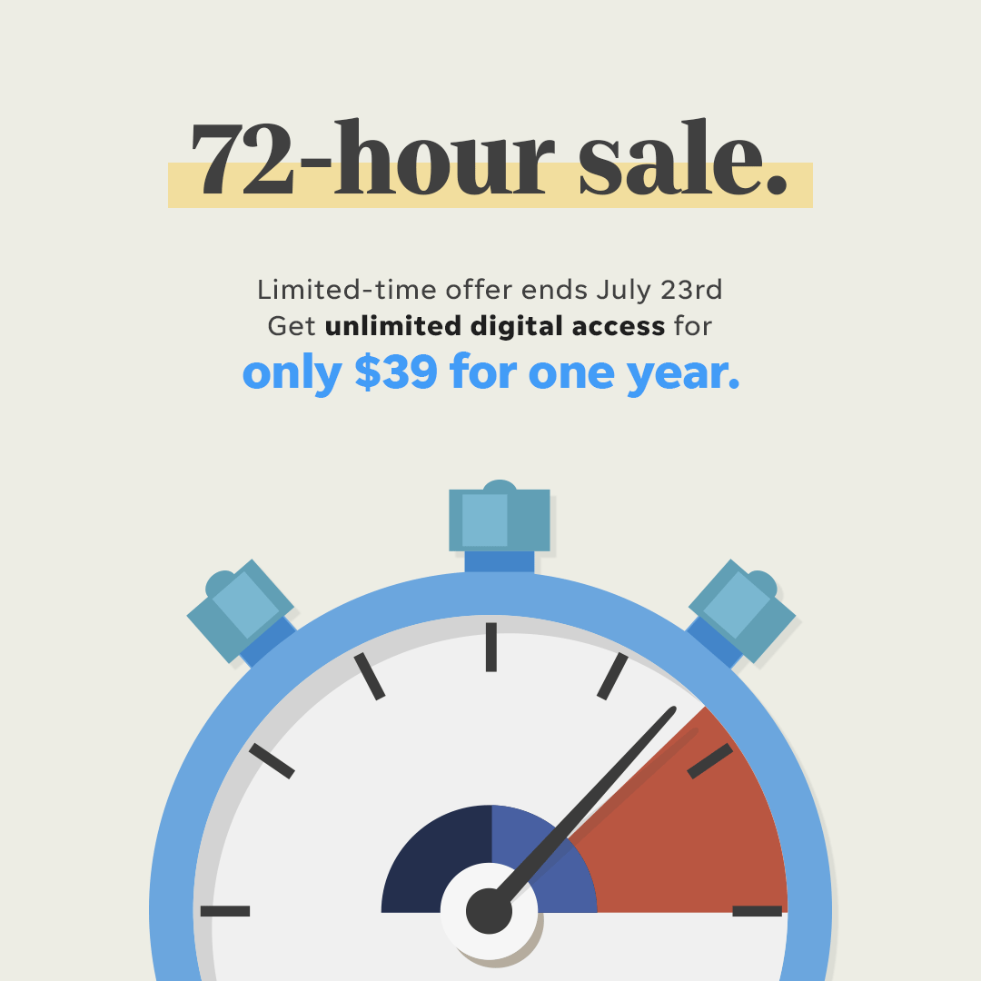 About half the price of one MONTH of YouTubeTV gets you a full YEAR of <a href="/DandC/">Democrat & Chronicle</a>. I have incredible colleagues who produce incredible photos, videos and stories. I personally guarantee that I will put in much more than $39 worth of effort every single day. bit.ly/DandCspecialof…