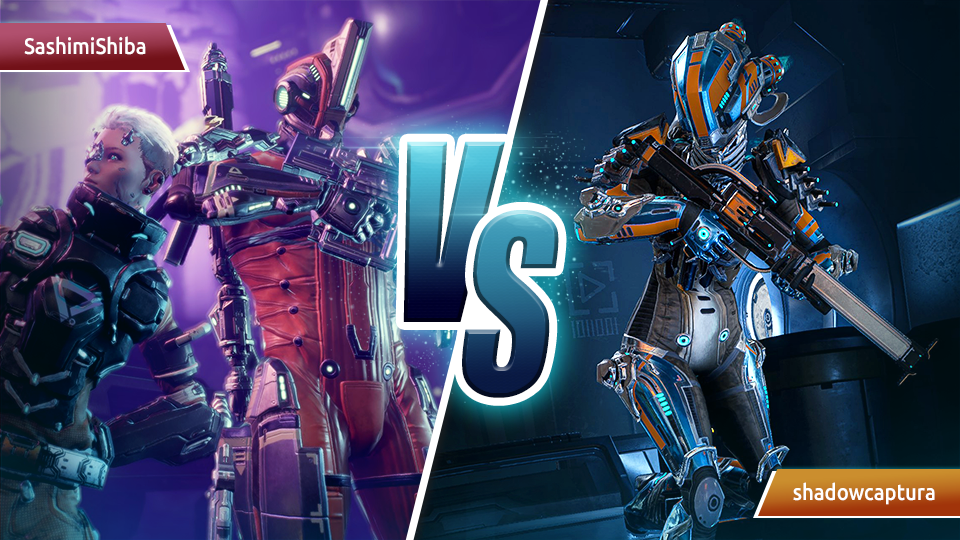 PlayWarframe's tweet photo. Our Corpus-inspired #FactionFrame finalists are: @SashimiShiba and @shadowcaptura!
Now the power is in your hands, Tenno. https://t.co/k1UW1V0HqF