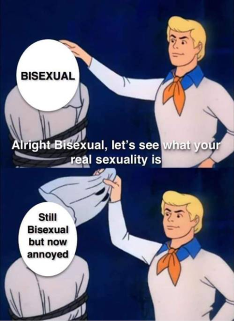 Studies in 2020 that seek to 'prove' #bisexualmenexist got me feeling like