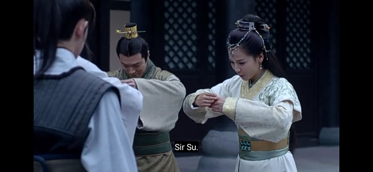 The entanglement of the princess and the scholar.  #nirvanainfire