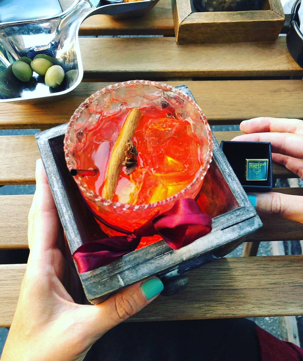 optimalholidays's tweet photo. We are so proud to recieve this pin from @dariocomini to celebrate 50 years of #nottinghamforest Best suggestions for best places to drink in #Milano @travelinggentleman #Milan #travellermade #concierge #bartenders #instadrinks #50bestbars our favourite drink #sicily https://t.co/cRU3XAvG9e