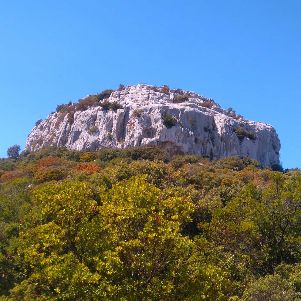 The name Nakovana is related to the Slavic word "nakovanj", meaning "anvil", most likely because of the shape of this nearby hill. It is known today locally as Grad (City), because of the ruins of a huge Illyrian fortress which once stood on its top...