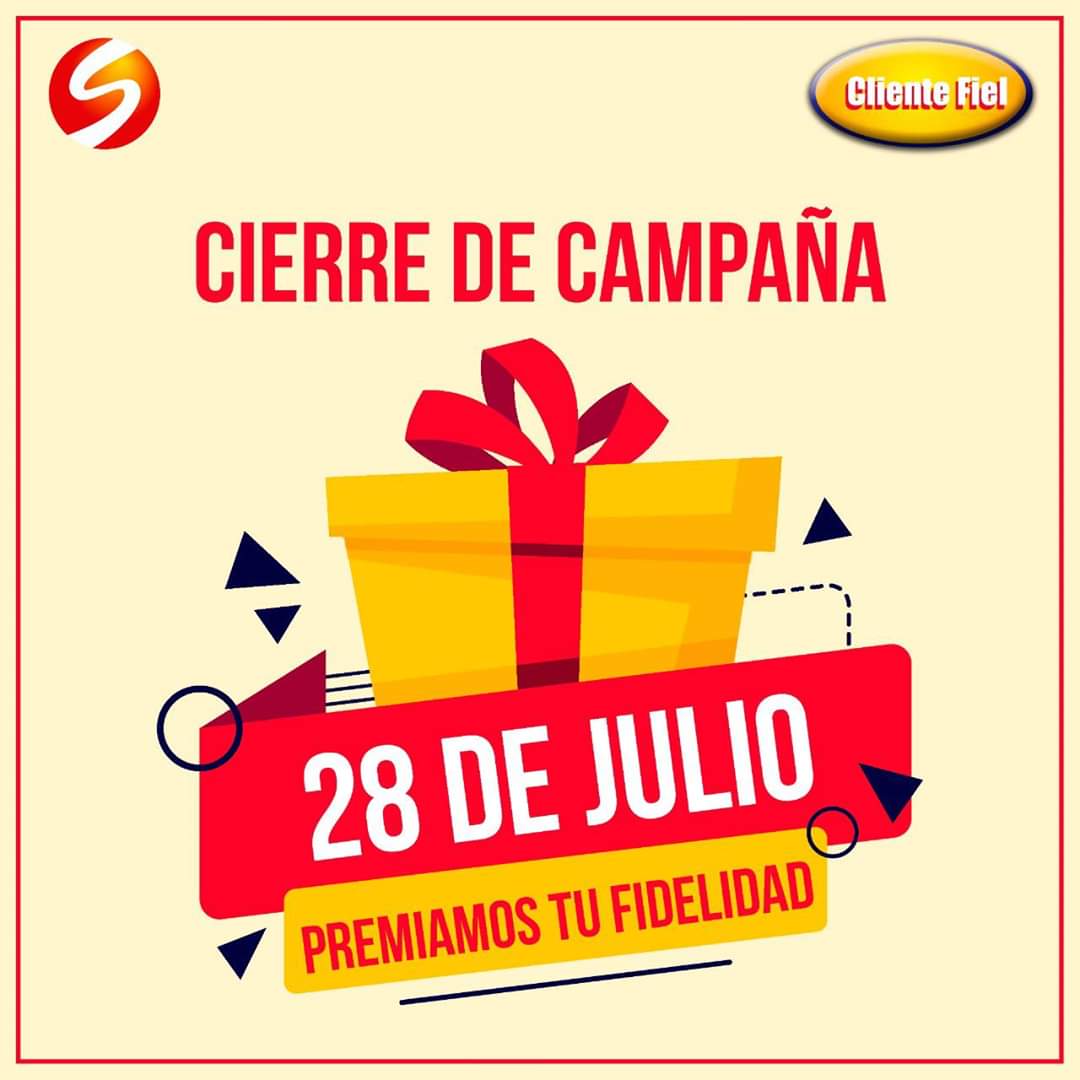 Premiamos tu #Fidelidad! Hasta el 28 de julio tenés la oportunidad de canjear tus puntos de Cliente Fiel por fabulosos regalos!🎉🎁 
Gracias por la preferencia de siempre! Y vos ya sos Cliente Fiel? 😃